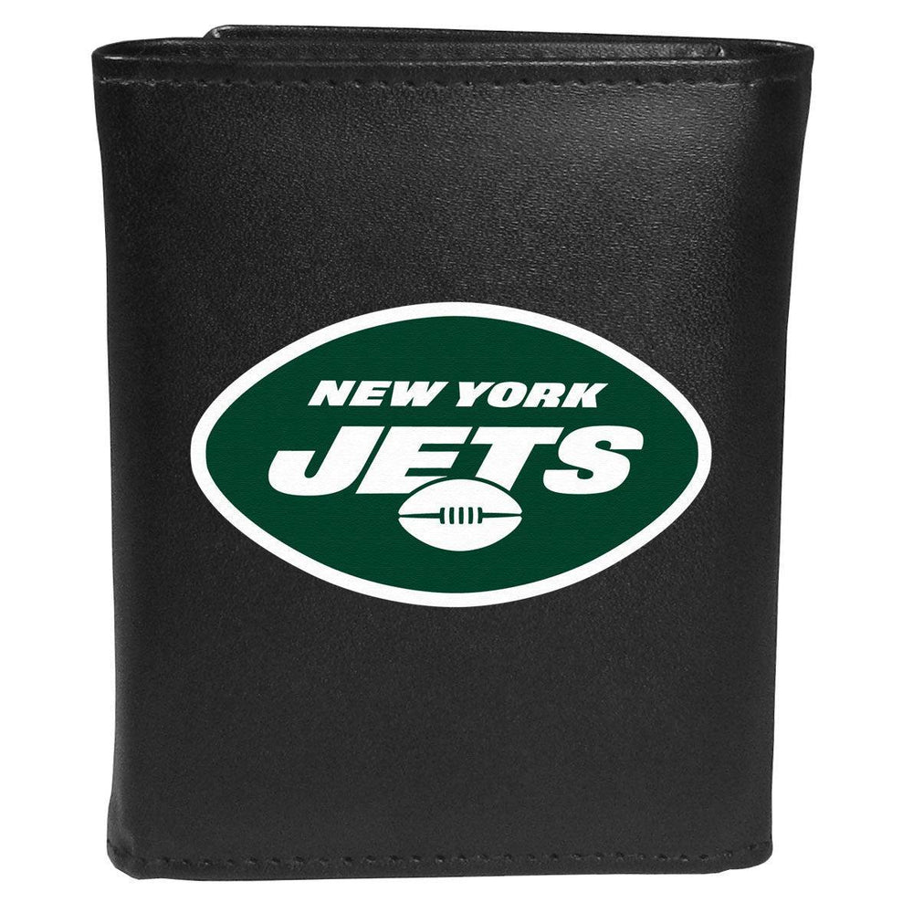 New York Jets Tri-fold Wallet Large Logo - Siskiyou Buckle
