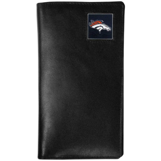 Denver Broncos Leather Tall Wallet - Siskiyou Buckle