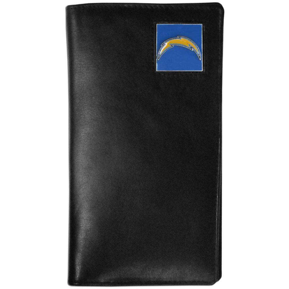 Los Angeles Chargers Leather Tall Wallet - Siskiyou Buckle - Flyclothing LLC