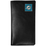 Miami Dolphins Leather Tall Wallet - Siskiyou Buckle