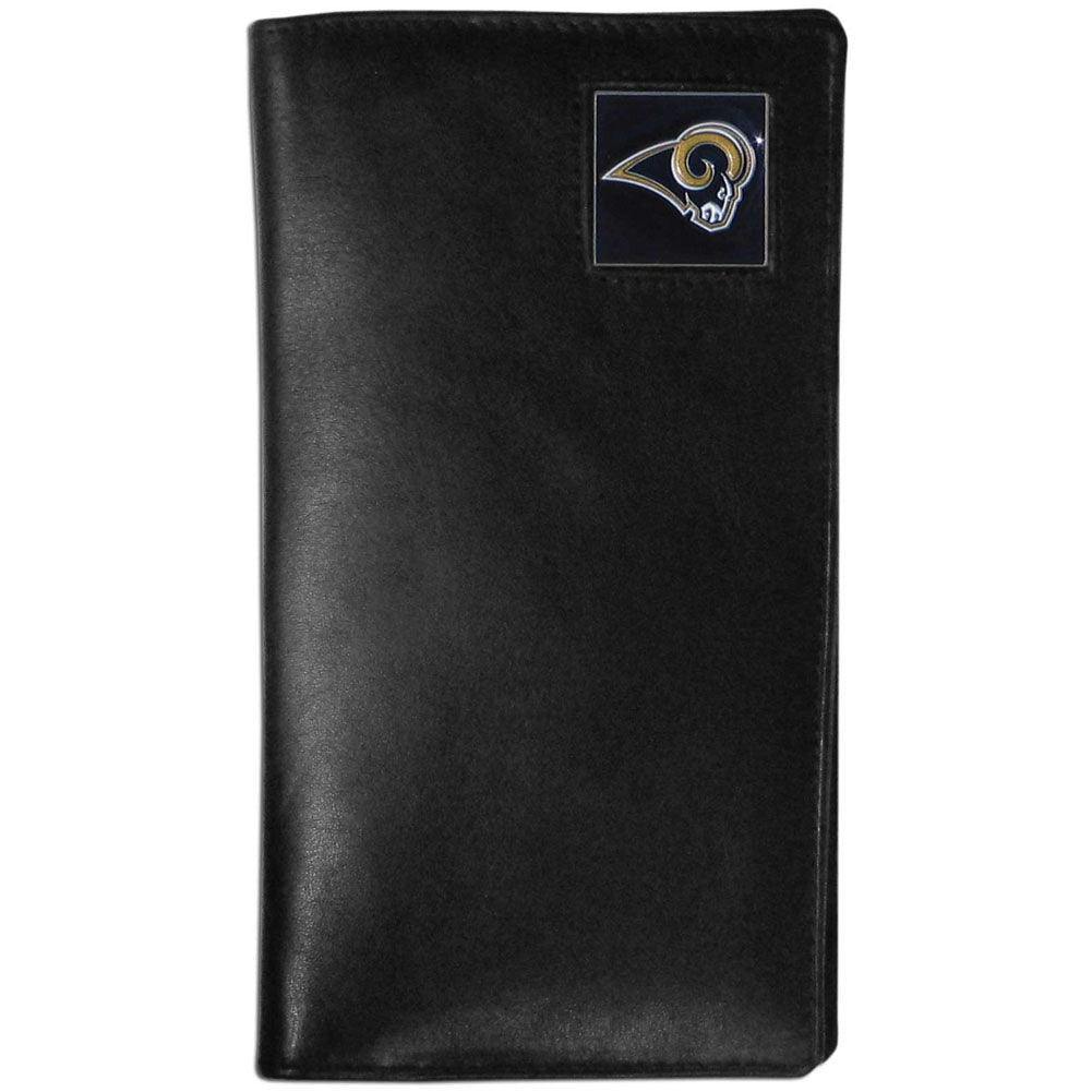 Los Angeles Rams Leather Tall Wallet - Siskiyou Buckle