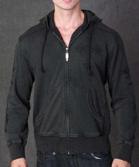 Rebel Spirit Fleur Di Lis Embroidered Sweatshirt - Rebel Spirit Clothing