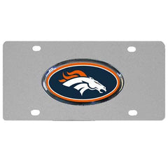 Denver Broncos Steel License Plate, Dome - Flyclothing LLC