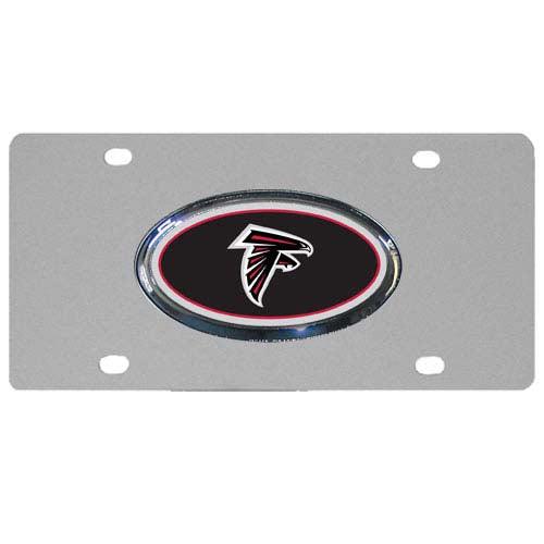 Atlanta Falcons Steel License Plate, Dome - Flyclothing LLC
