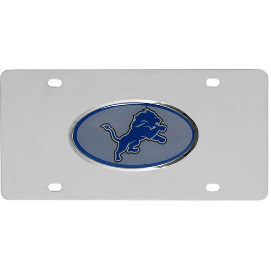 Detroit Lions Steel License Plate, Dome - Flyclothing LLC