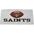 New Orleans Saints Mirrored License Plate - Siskiyou Buckle - Flyclothing LLC