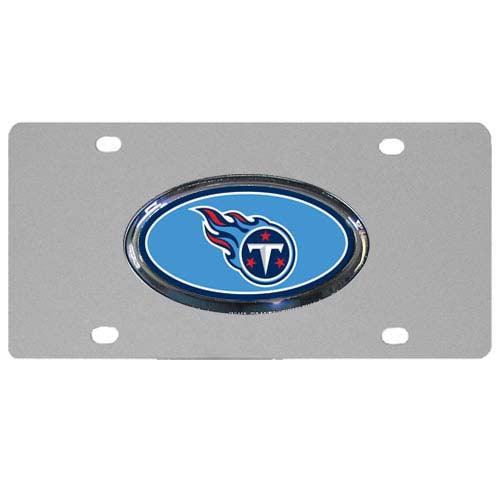 Tennessee Titans Steel License Plate, Dome - Flyclothing LLC