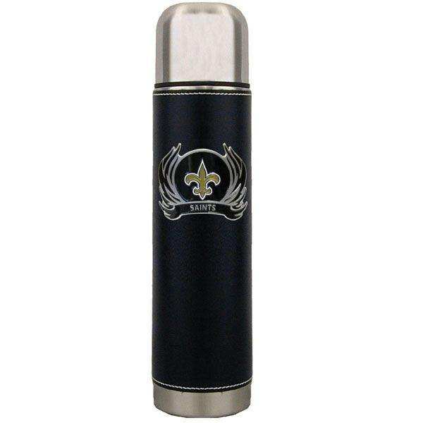 New Orleans Saints Thermos with Flame Emblem - Siskiyou Buckle - Flyclothing LLC
