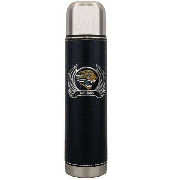 Jacksonville Jaguars Thermos with Flame Emblem - Siskiyou Buckle