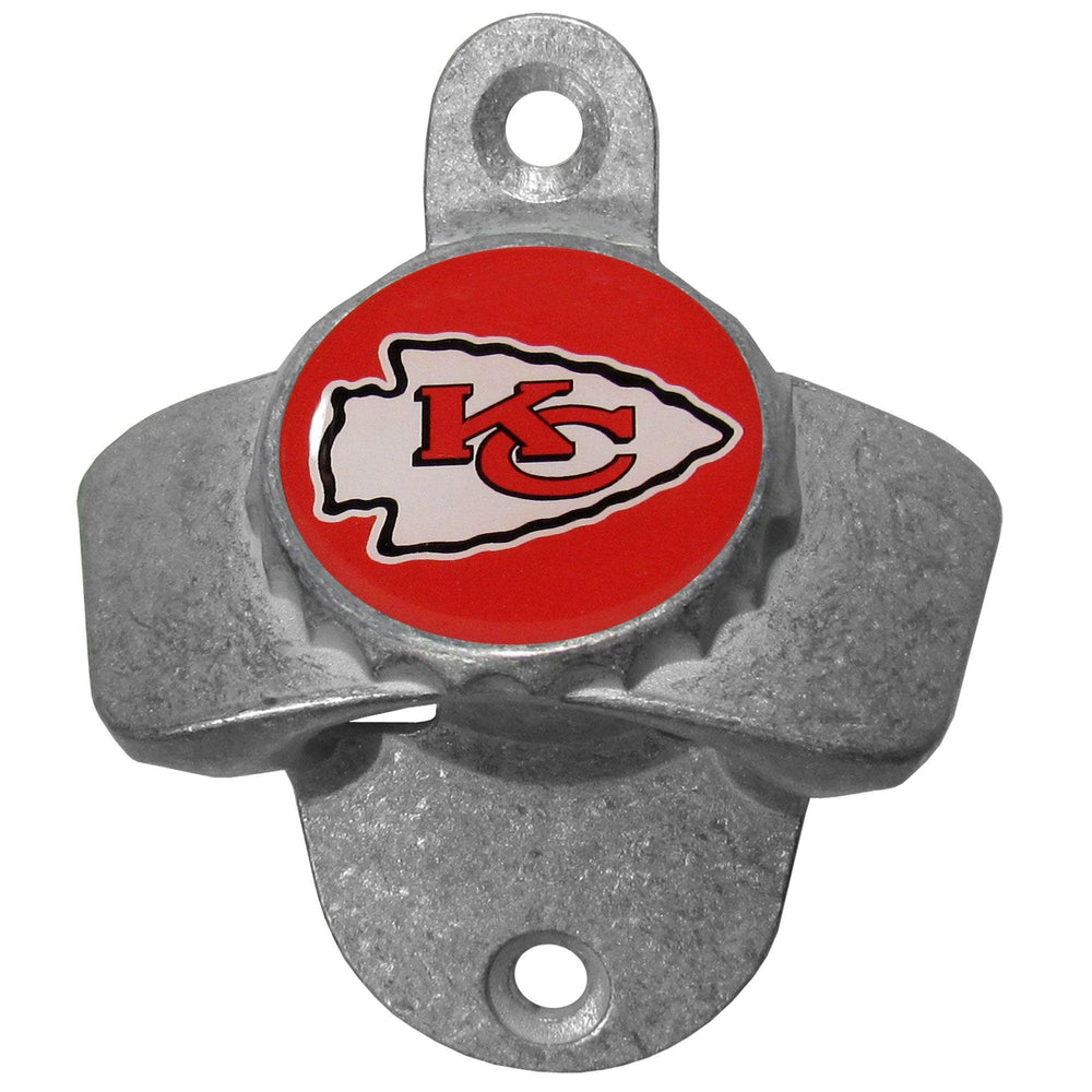 Kansas City Chiefs Wall Mounted Bottle Opener - Kansas City Chiefs