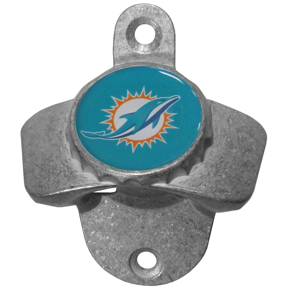 Miami Dolphins Wall Mounted Bottle Opener - Siskiyou Buckle