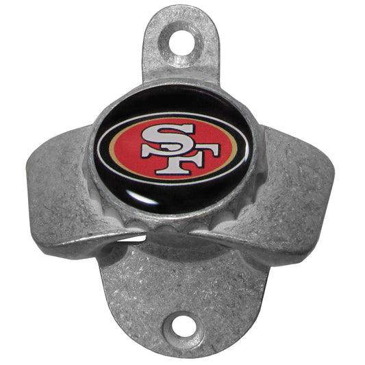 San Francisco 49ers Wall Mounted Bottle Opener - Siskiyou Buckle