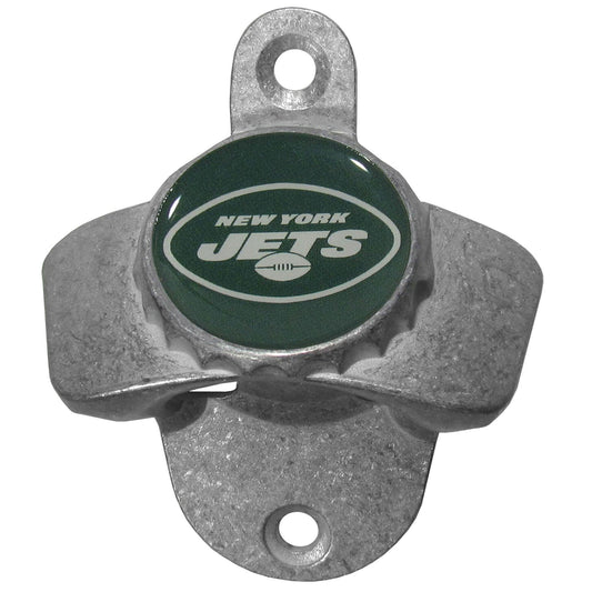 New York Jets Wall Mounted Bottle Opener - Siskiyou Buckle