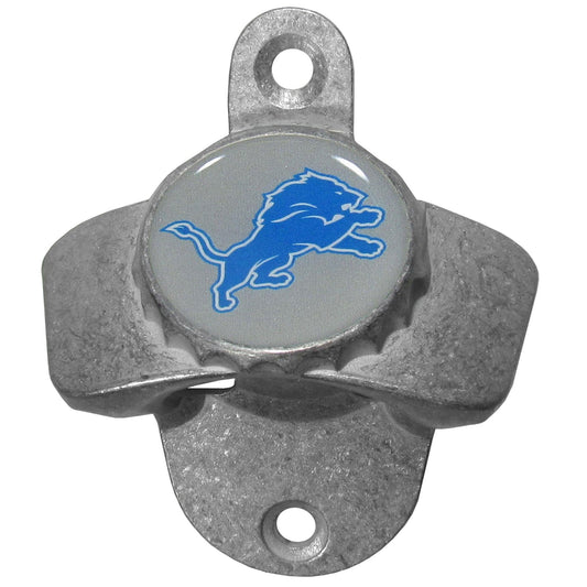Detroit Lions Wall Mounted Bottle Opener - Siskiyou Buckle