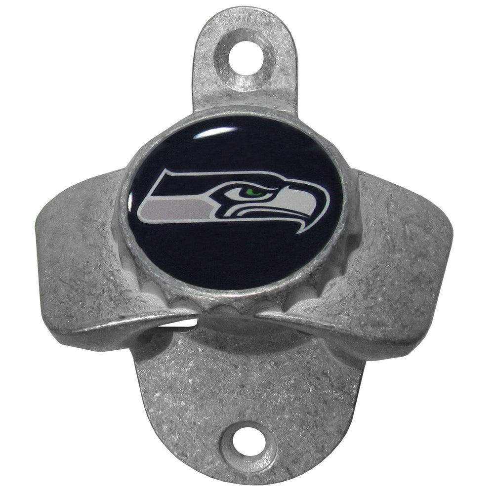 Seattle Seahawks Wall Mounted Bottle Opener - Siskiyou Buckle