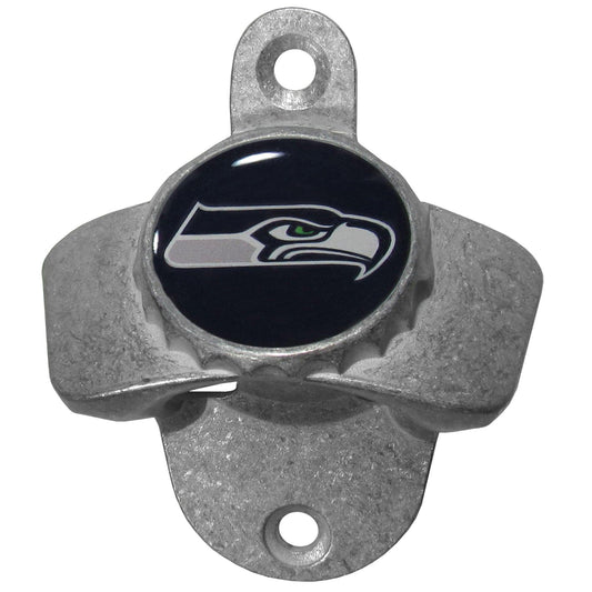 Seattle Seahawks Wall Mounted Bottle Opener - Siskiyou Buckle
