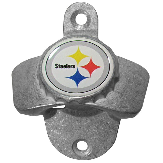 Pittsburgh Steelers Wall Mounted Bottle Opener - Siskiyou Buckle