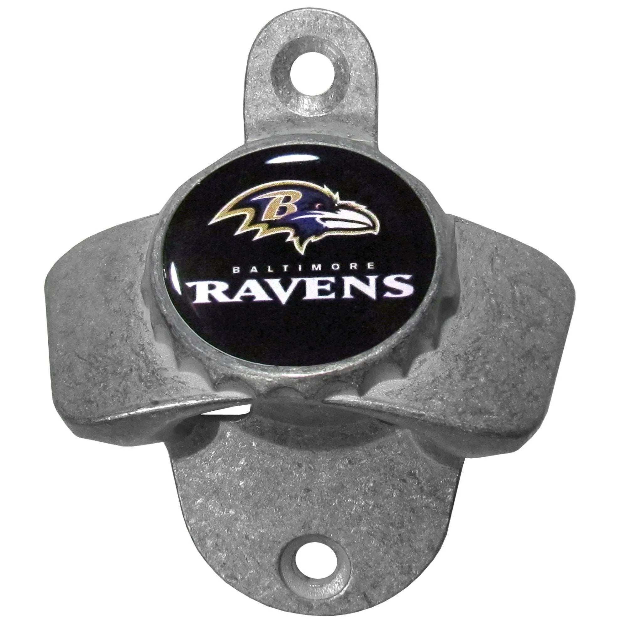 Baltimore Ravens Wall Mounted Bottle Opener - Siskiyou Buckle - Flyclothing LLC