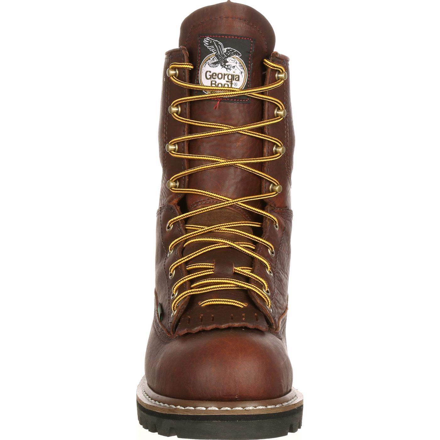 Georgia Boot Steel Toe Waterproof Lace-To-Toe Work Boot - Georgia Boot - Flyclothing LLC