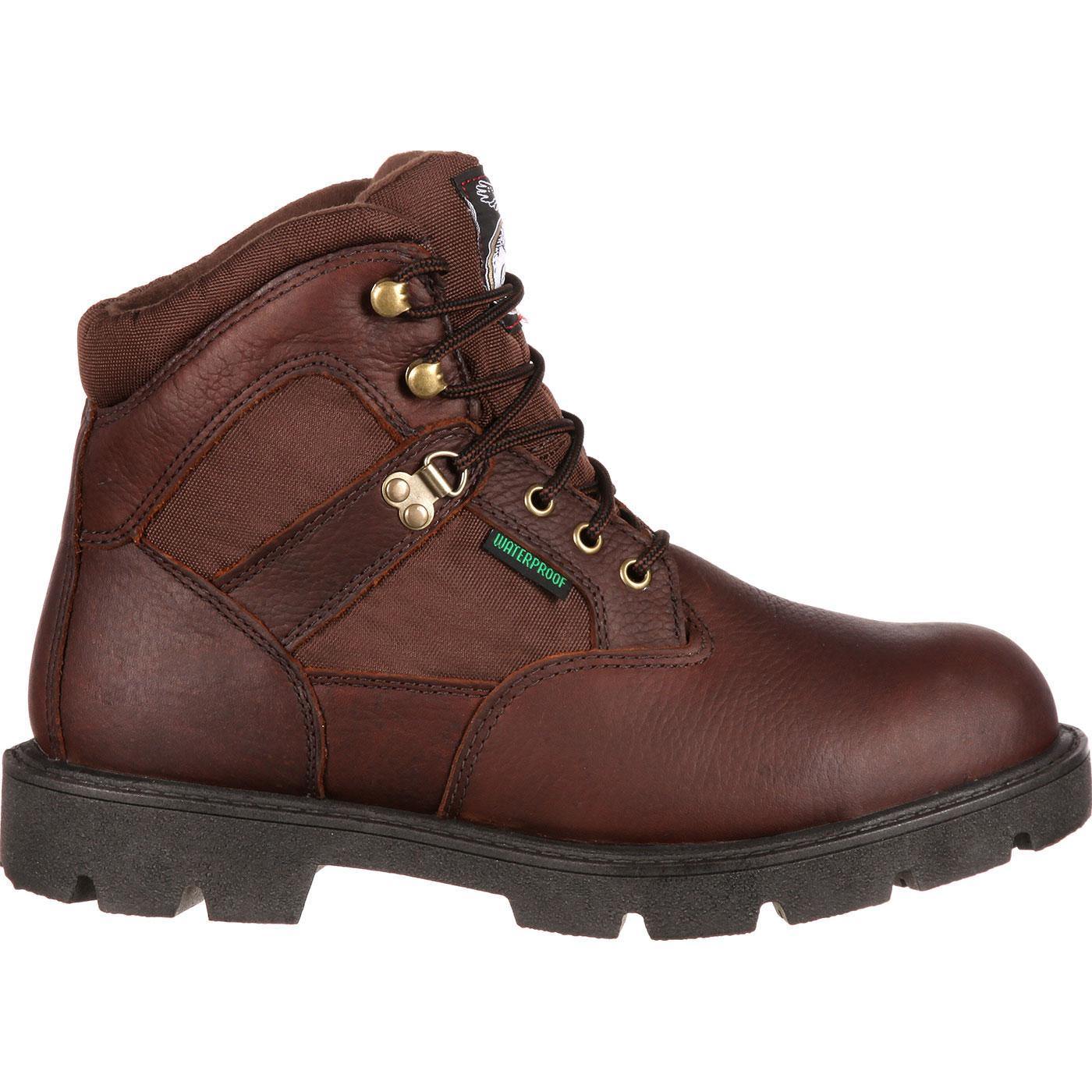 Georgia Boot Homeland Steel Toe Waterproof Work Boot - Flyclothing LLC