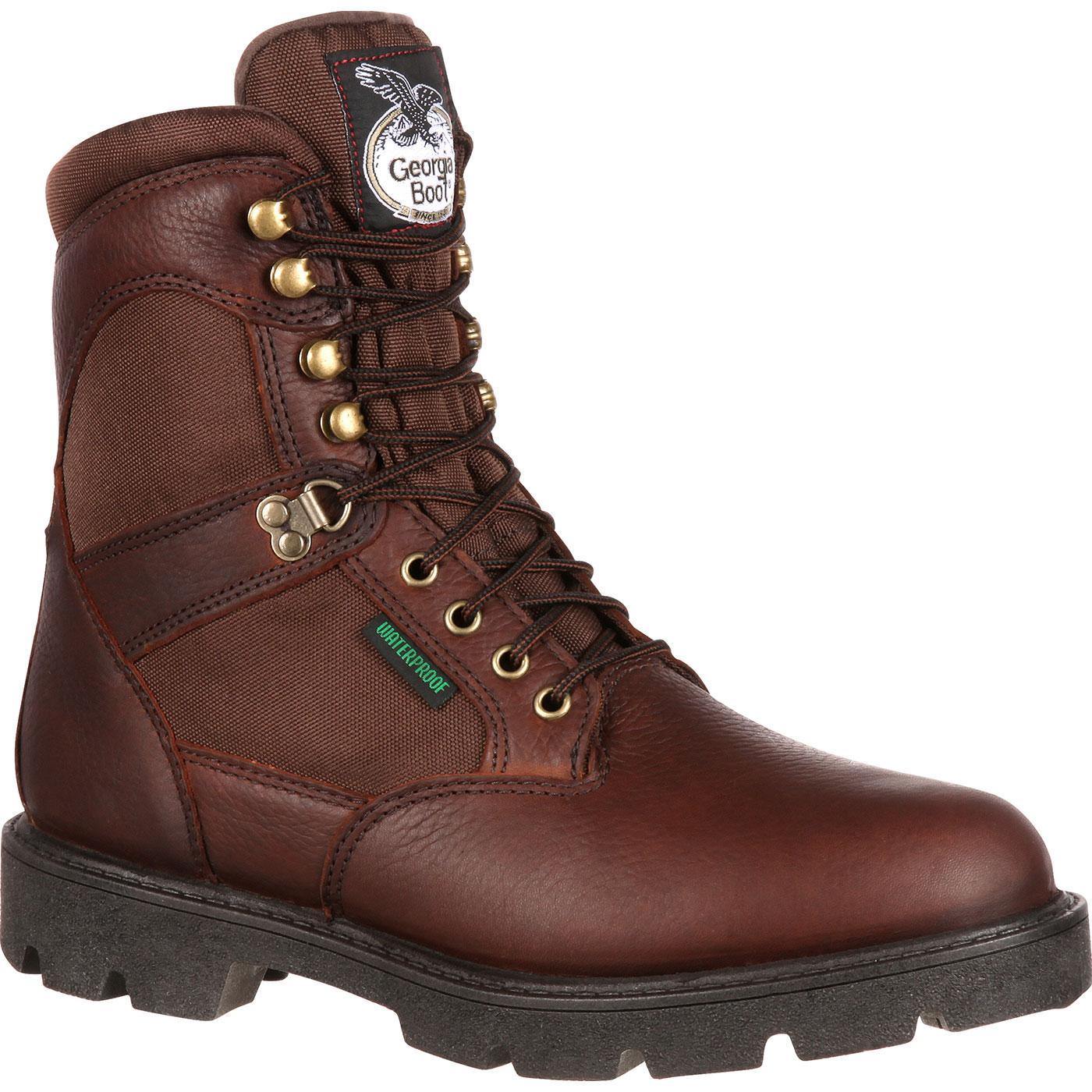 Georgia Boot Homeland Steel Toe Waterproof Work Boot - Georgia Boot