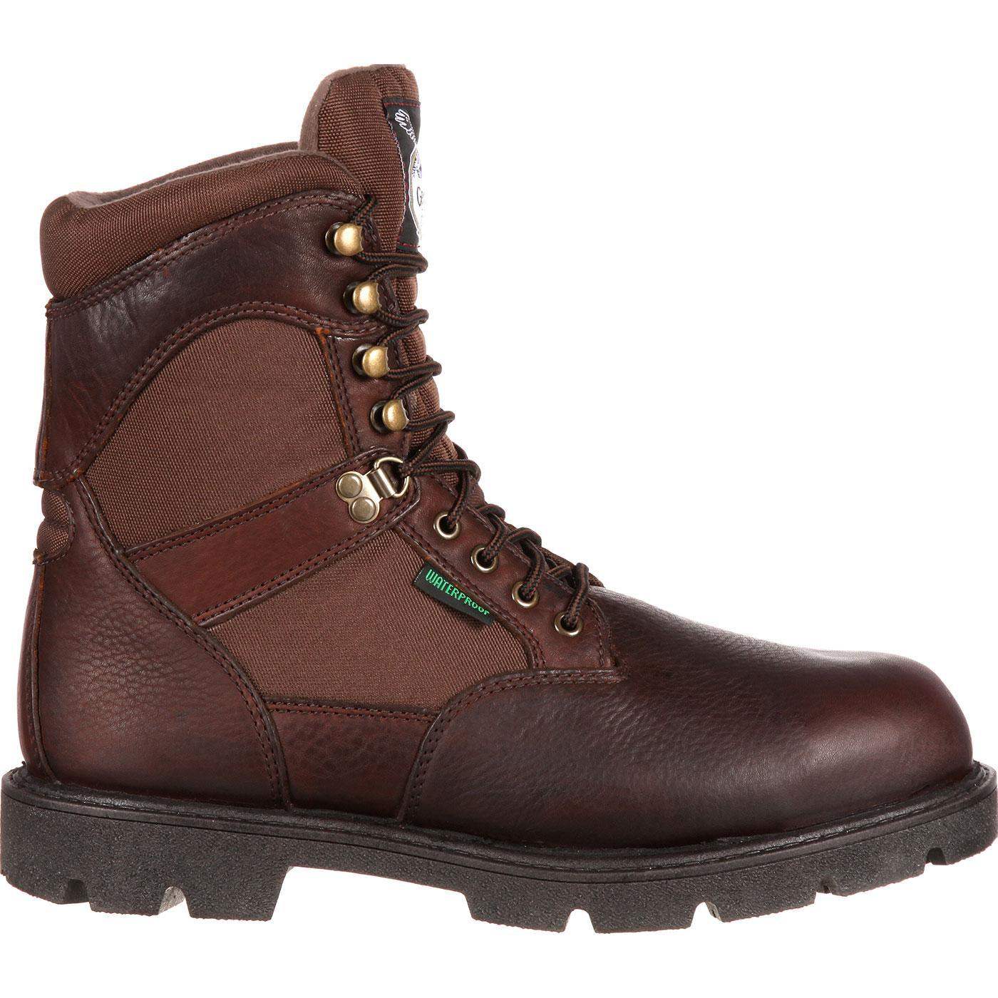 Georgia Boot Homeland Waterproof 600G Insulated Work Boot - Georgia Boot - Flyclothing LLC