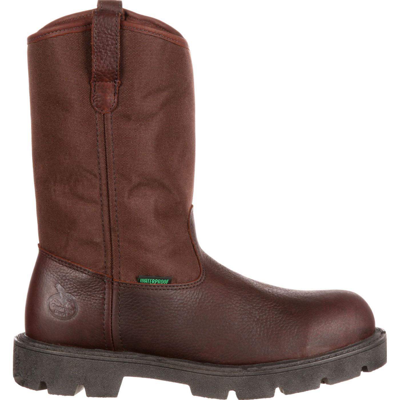 Georgia Boot Homeland Steel Toe Waterproof Wellington - Georgia Boot - Flyclothing LLC