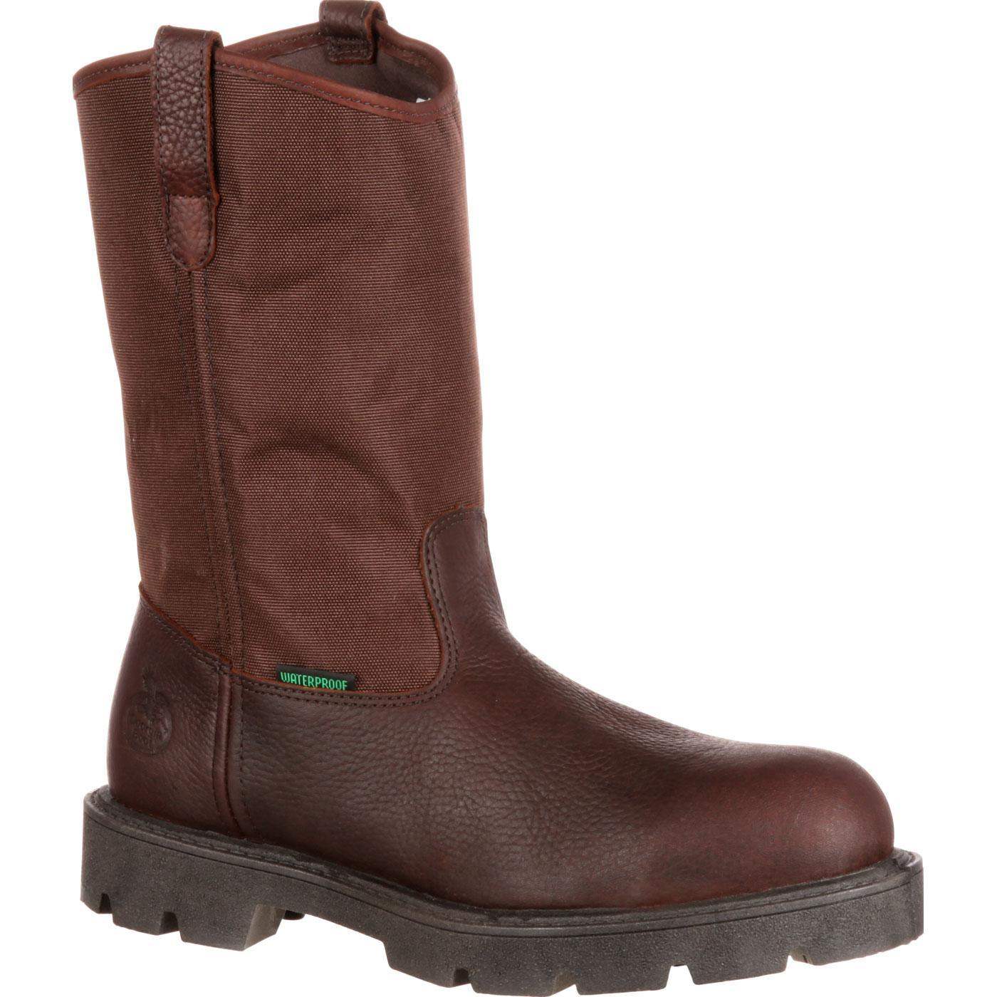 Georgia Boot Homeland Steel Toe Waterproof Wellington - Georgia Boot - Flyclothing LLC