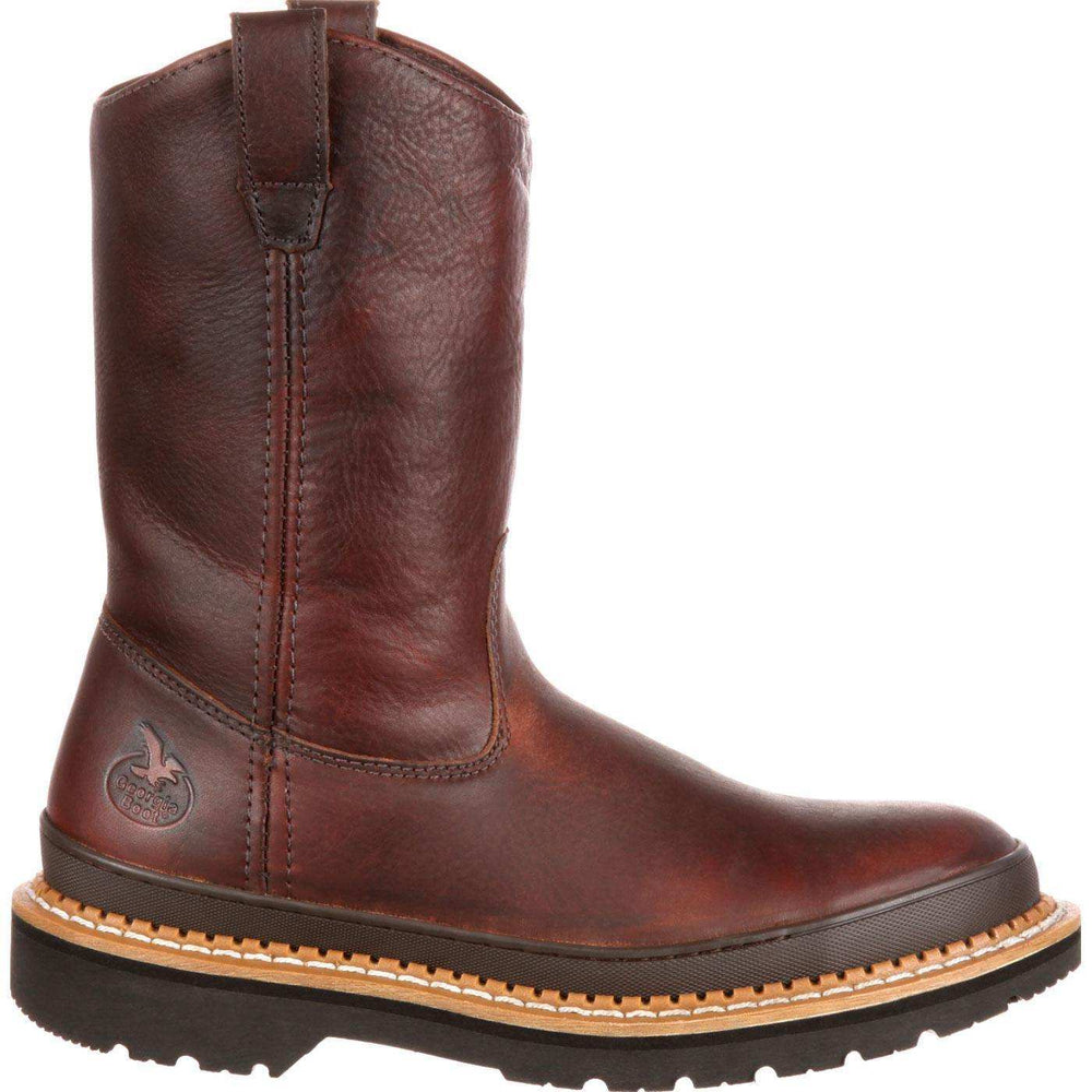 Georgia Giant Steel Toe Pull-On Work Boots - Georgia Boot - Flyclothing LLC