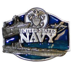 U.S. Navy Enameled Belt Buckle - Flyclothing LLC
