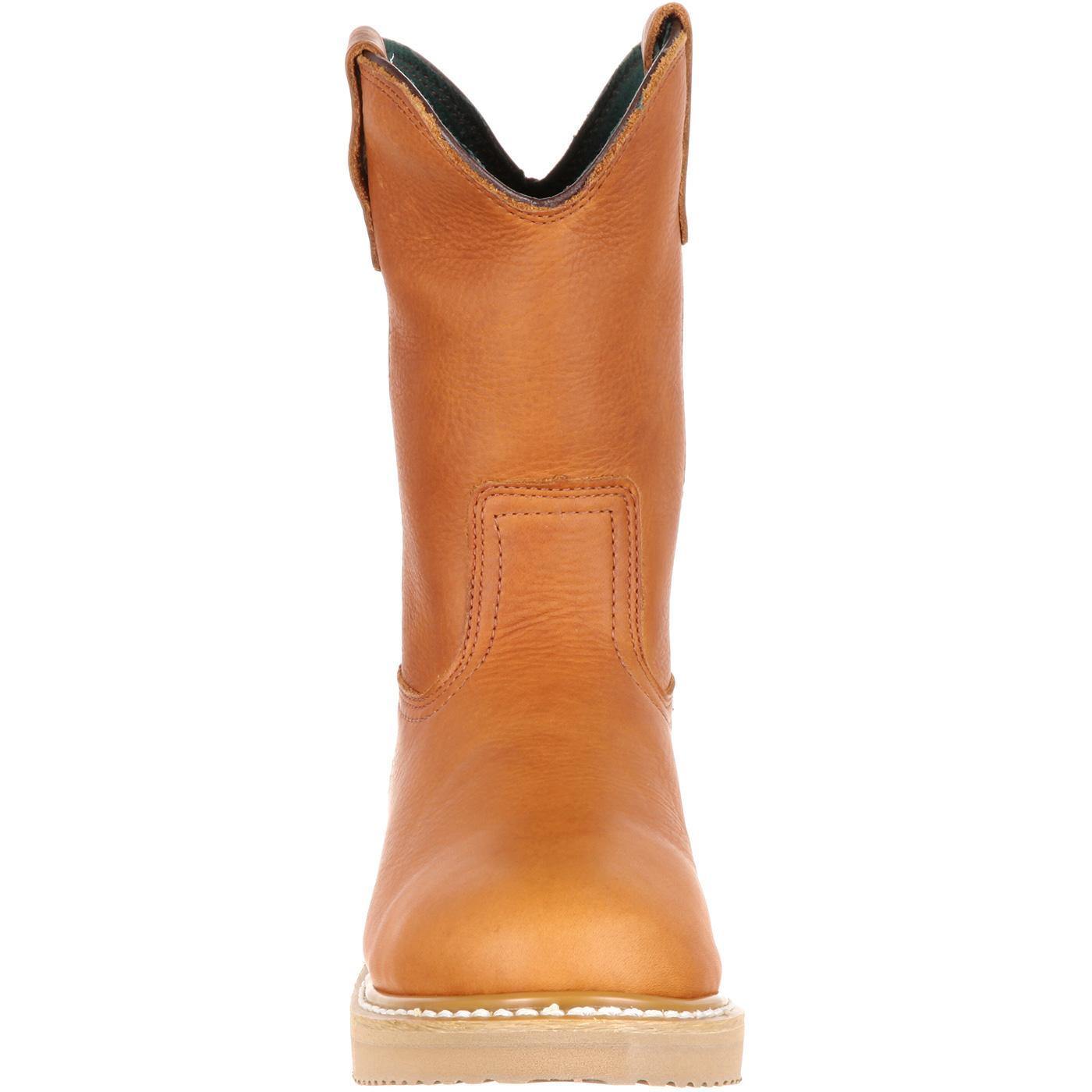 Georgia Boot Wedge Steel Toe Pull On Work Boot - Georgia Boot