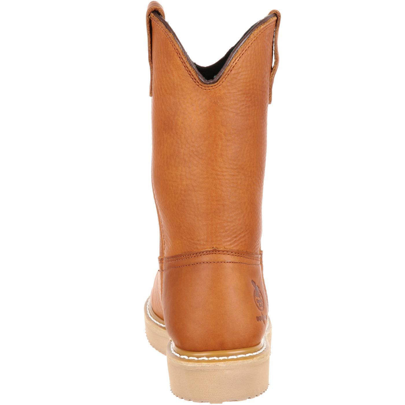 Georgia Boot Wedge Steel Toe Pull On Work Boot - Georgia Boot