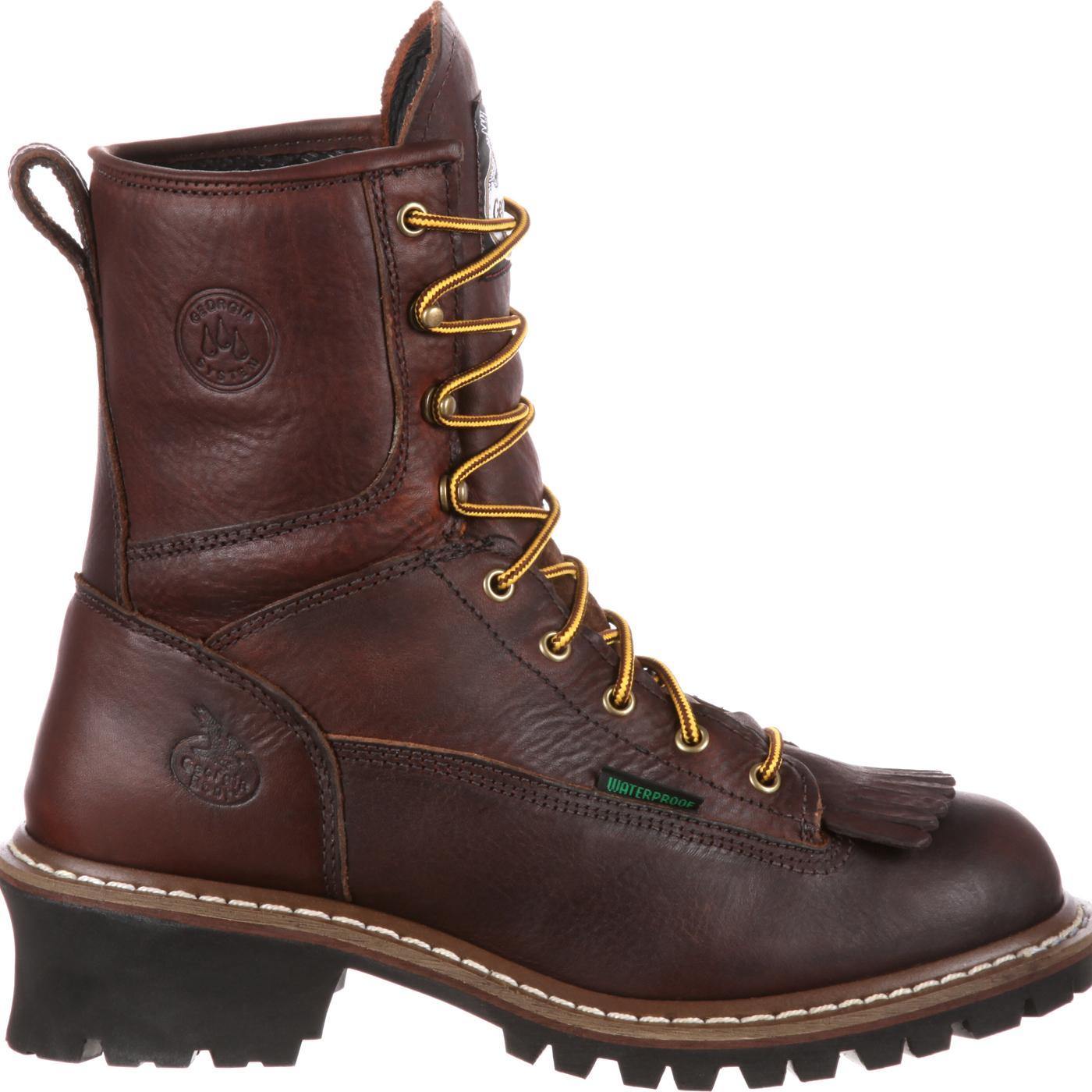Georgia Boot Waterproof Logger Boot - Georgia Boot