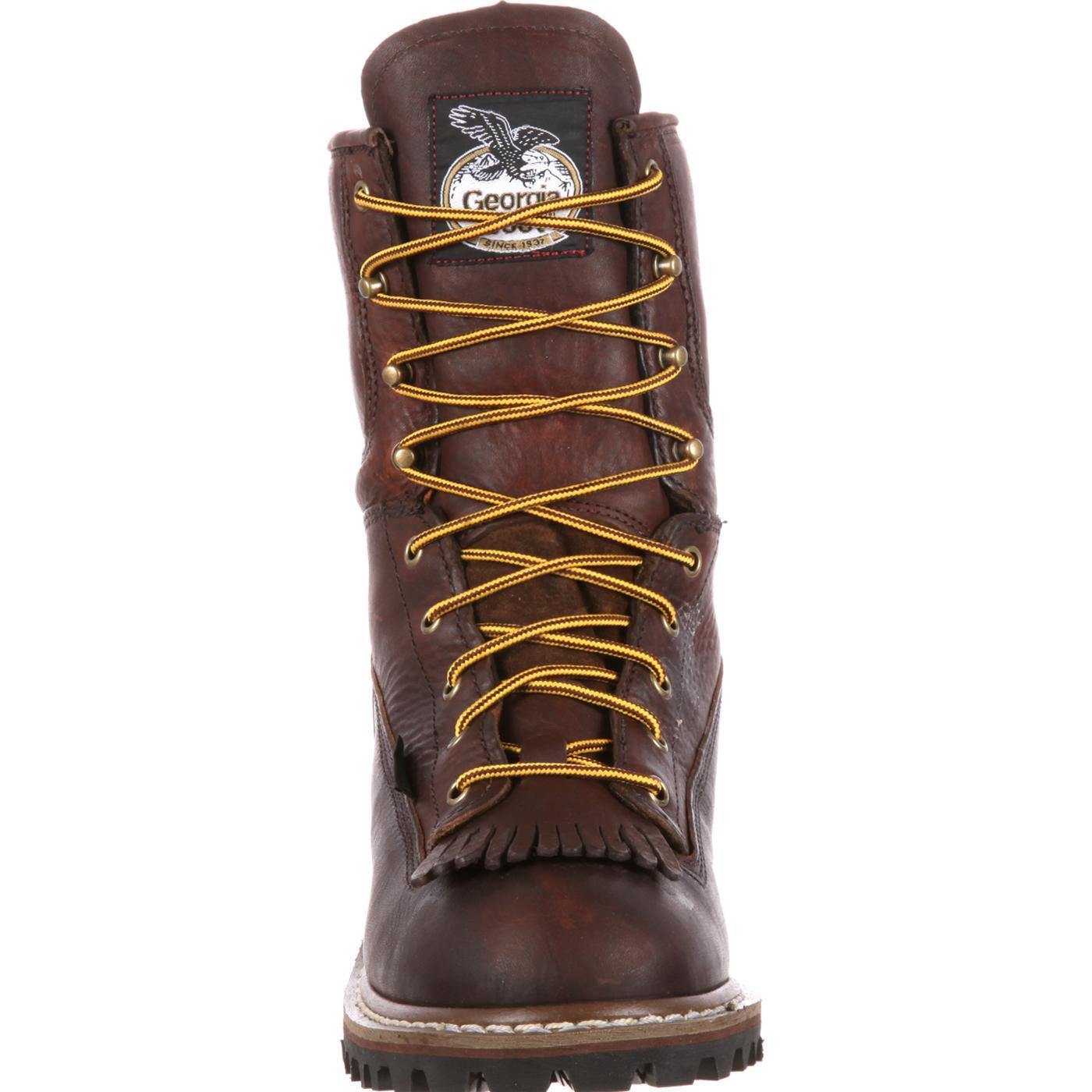 Georgia Boot Steel Toe Waterproof Logger Boot - Georgia Boot