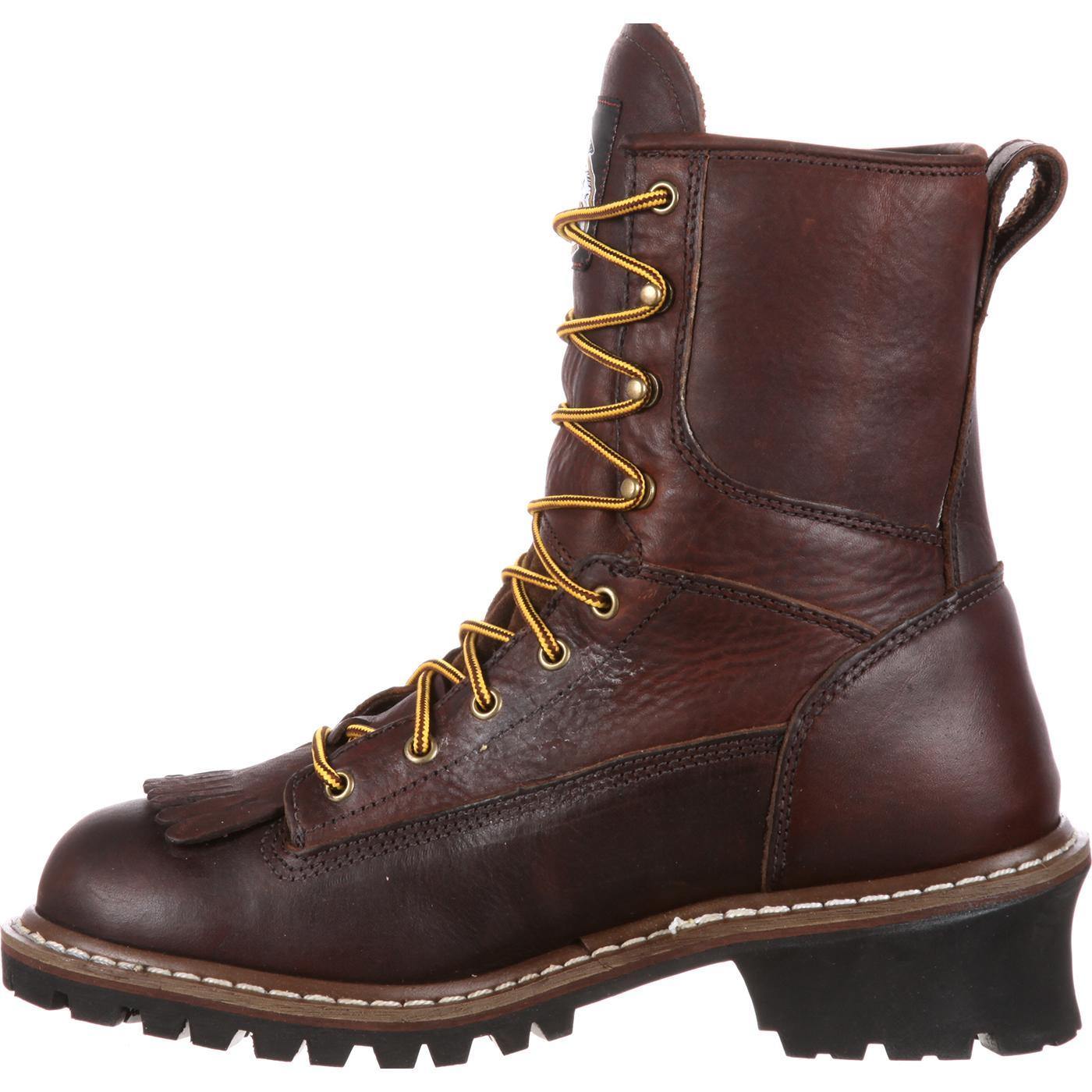 Georgia Boot Steel Toe Waterproof Logger Boot - Georgia Boot