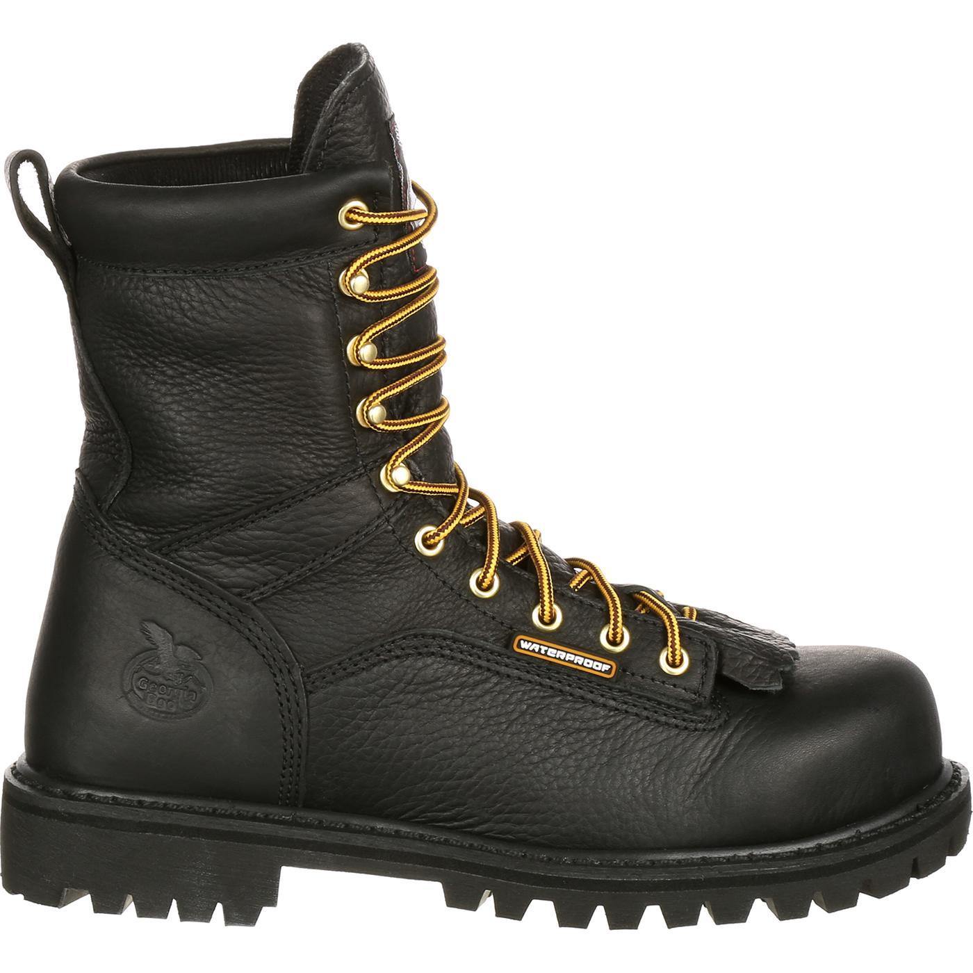 Georgia Boot Waterproof Lace-to-Toe Work Boot - Georgia Boot
