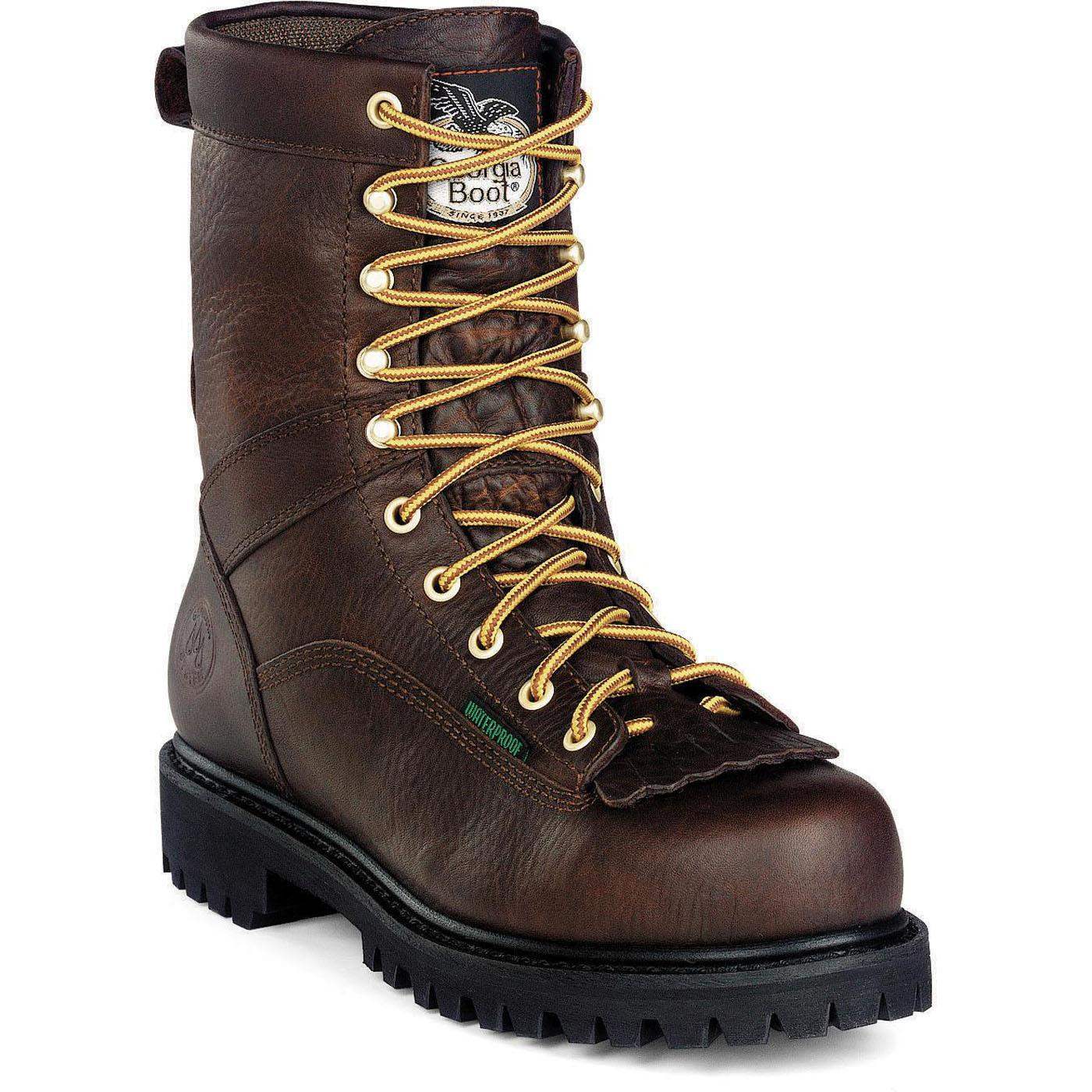Georgia Boot Lace-to-Toe Waterproof Work Boot - Georgia Boot - Flyclothing LLC