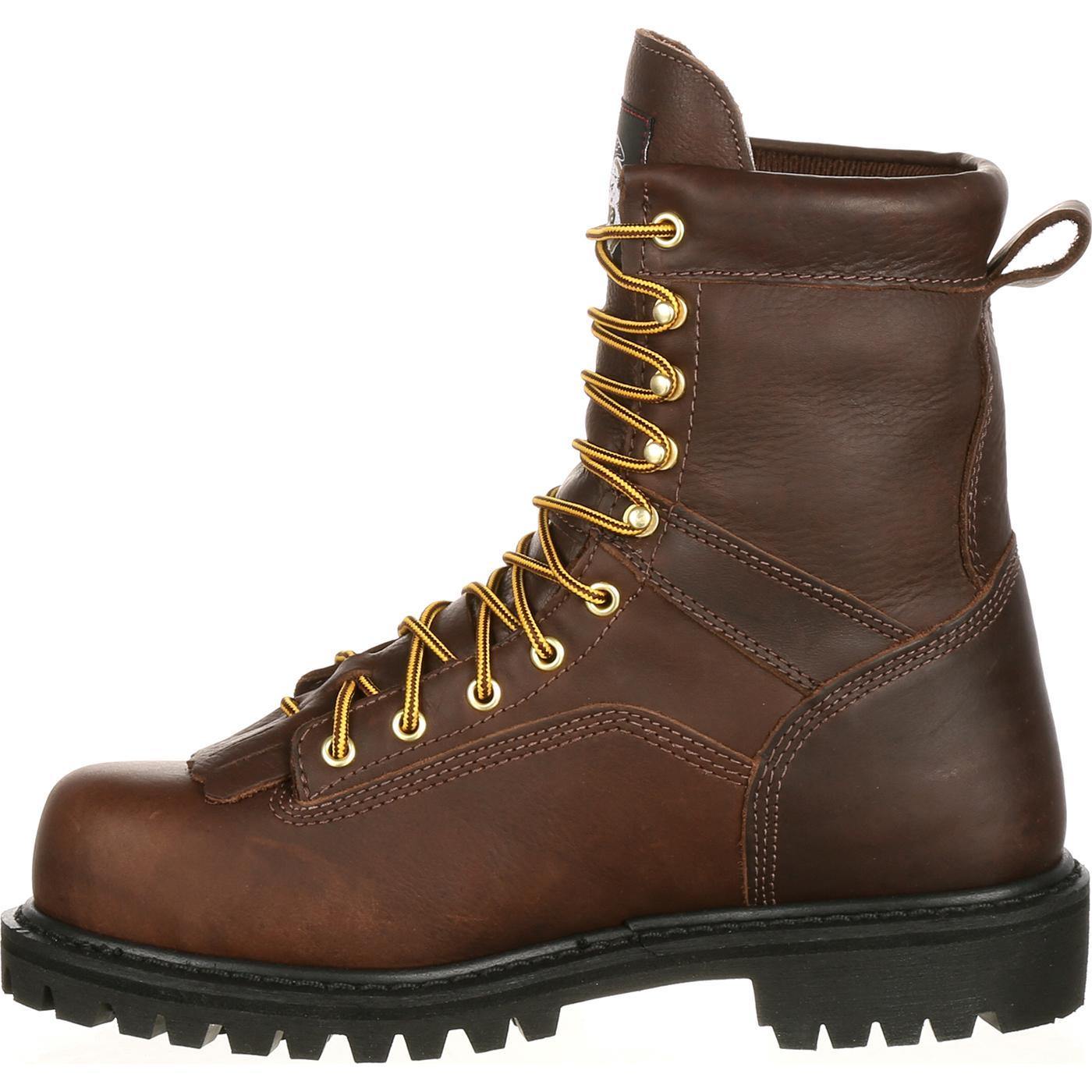 Georgia Boot Lace-to-Toe Steel Toe Waterproof Work Boot - Georgia Boot