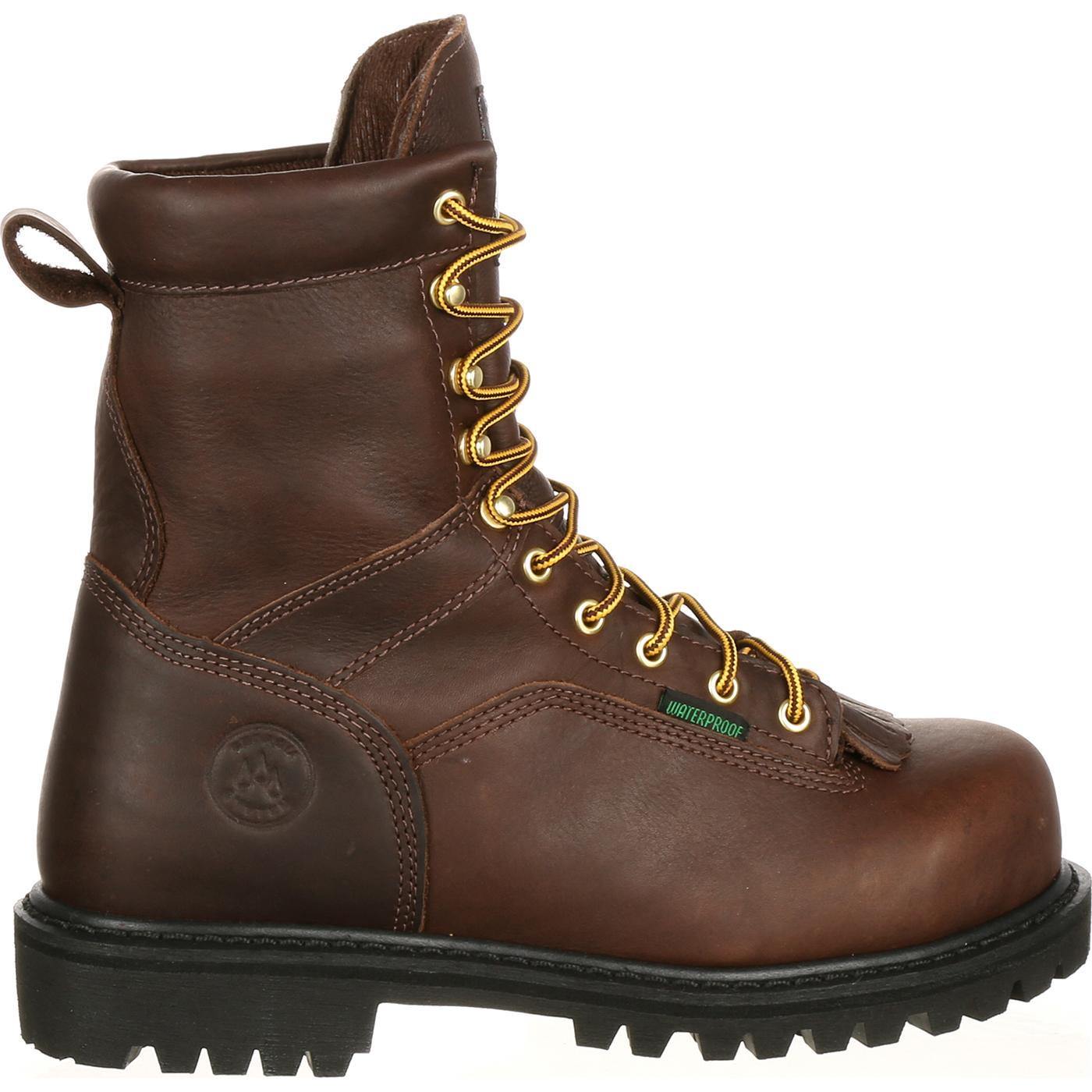 Georgia Boot Lace-to-Toe Steel Toe Waterproof Work Boot - Flyclothing LLC