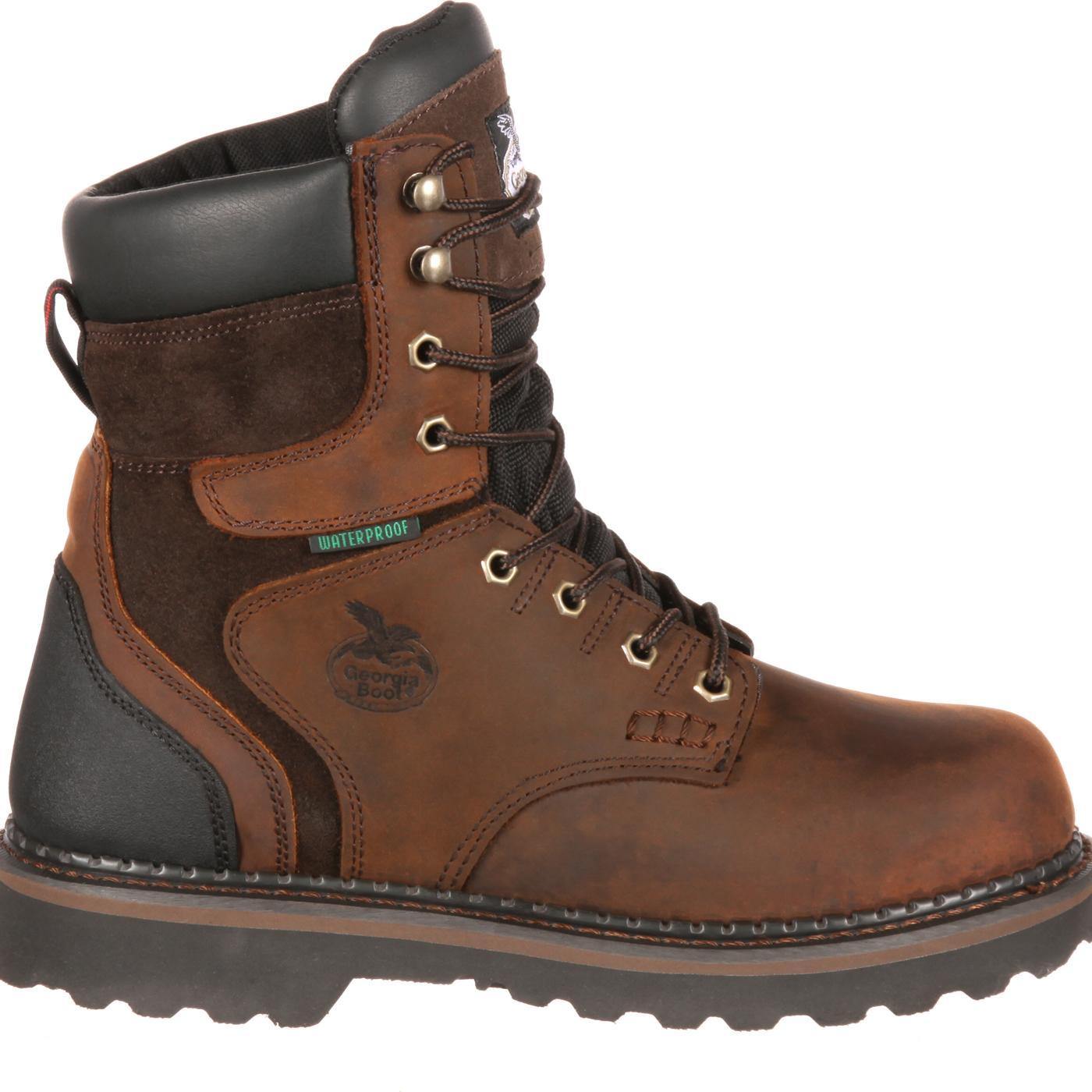 Georgia Boot Brookville Steel Toe Waterproof Work Boot - Georgia Boot