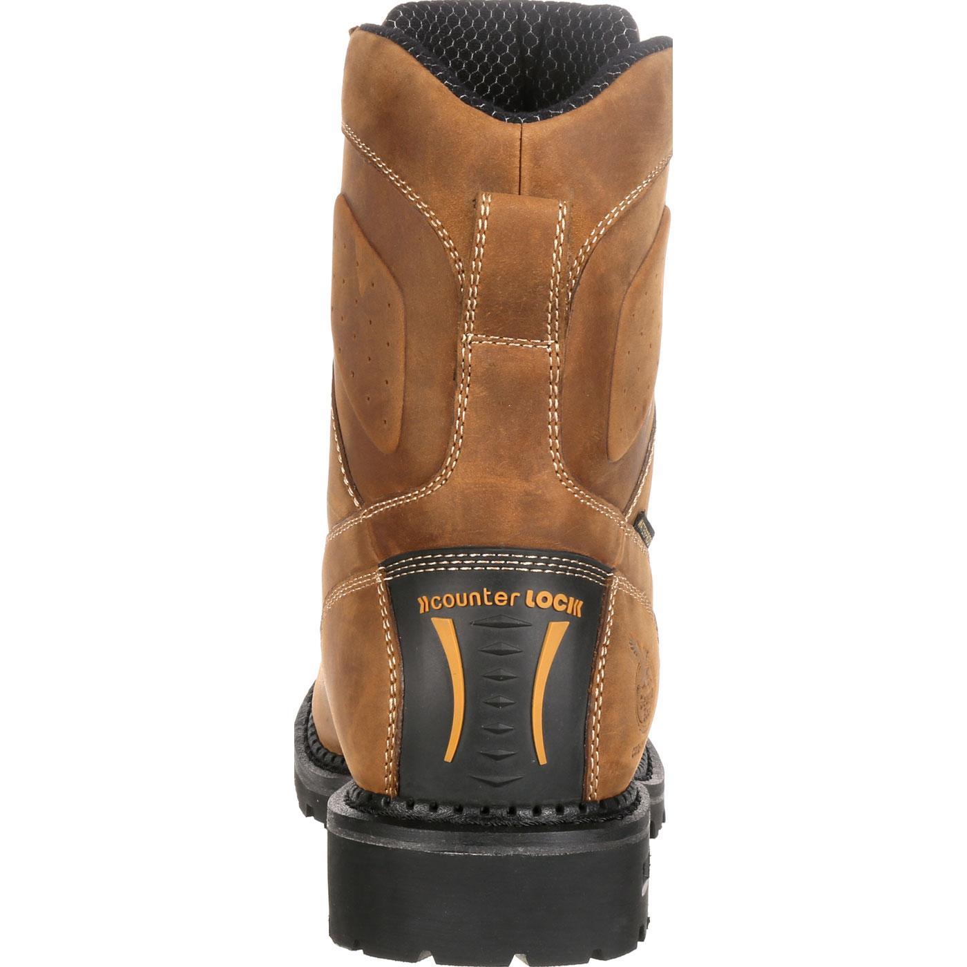 Georgia Boot Comfort Core Waterproof Low Heel Logger Work Boot - Flyclothing LLC
