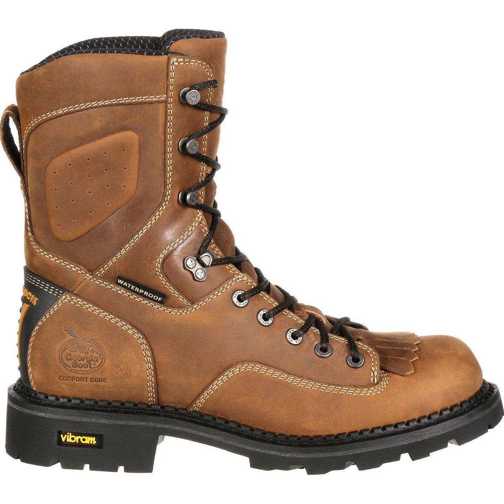Georgia Boot Comfort Core Waterproof Low Heel Logger Work Boot - Georgia Boot - Flyclothing LLC