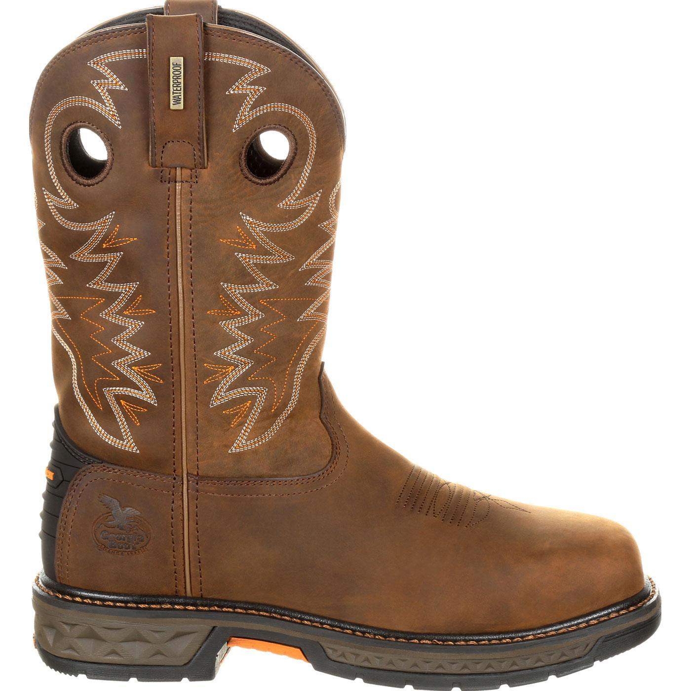 Georgia Boot Carbo-Tec LT Alloy Toe Waterproof Pull-On Boot - Georgia Boot - Flyclothing LLC