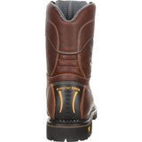 Georgia Boot AMP LT Logger Low Heel Waterproof Work Boot - Georgia Boot