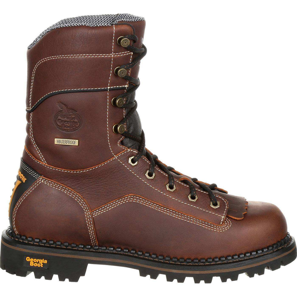 Georgia Boot AMP LT Logger Low Heel Waterproof Work Boot - Georgia Boot - Flyclothing LLC