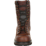 Georgia Boot AMP LT Logger Composite Toe Low Heel Waterproof Work Boot - Georgia Boot