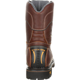 Georgia Boot AMP LT Logger Composite Toe Low Heel Waterproof Work Boot - Georgia Boot