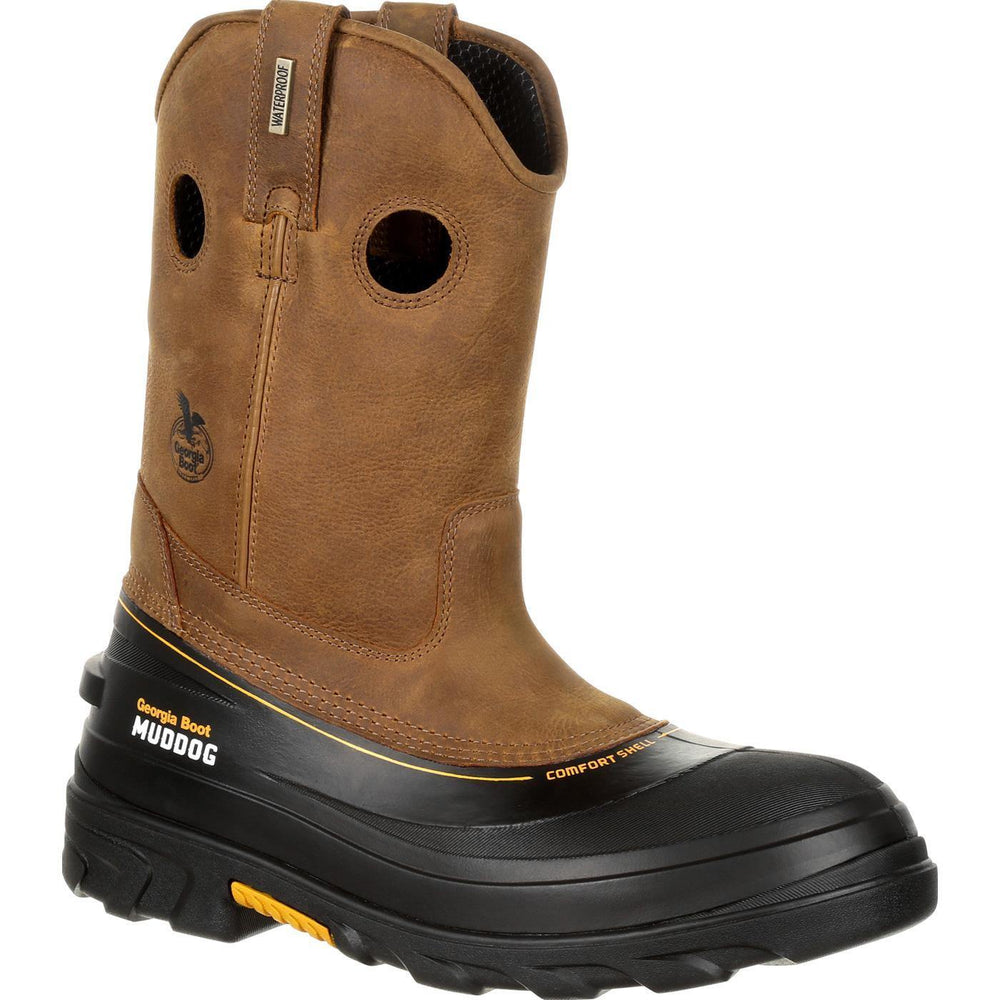 Georgia Boot Muddog Composite Toe Waterproof Work Wellington - Georgia Boot