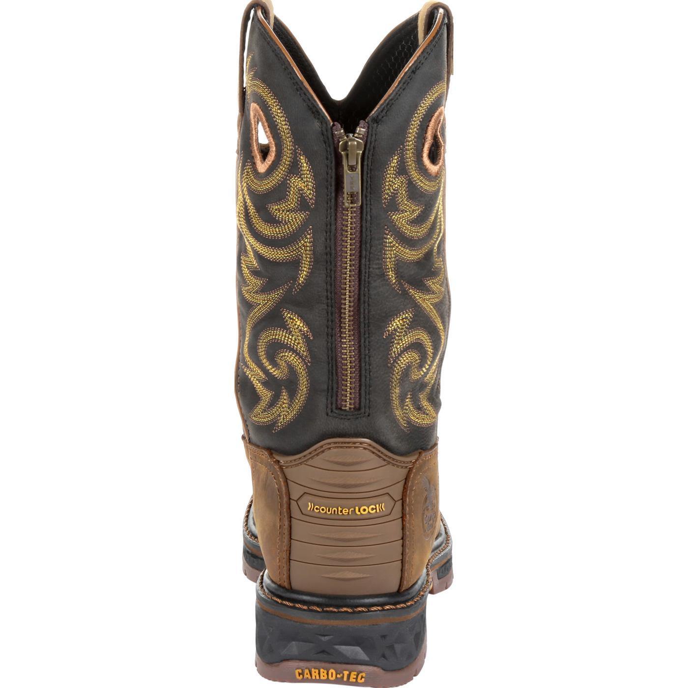 Georgia Boot Carbo-Tec LT Waterproof Pull-on Work Boot - Georgia Boot