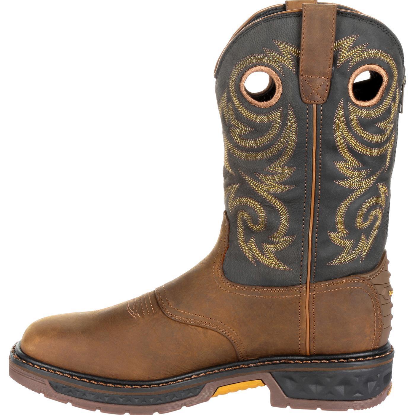 Georgia Boot Carbo-Tec LT Waterproof Pull-on Work Boot - Georgia Boot